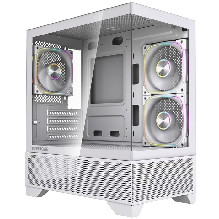 Корпус Powercase Vision Micro M4B White (CVMM4FHW-A3)