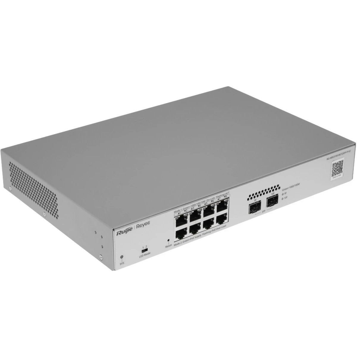 Коммутатор (свитч) Ruijie Reyee RG-NBS3100-8GT2SFP-P-V2