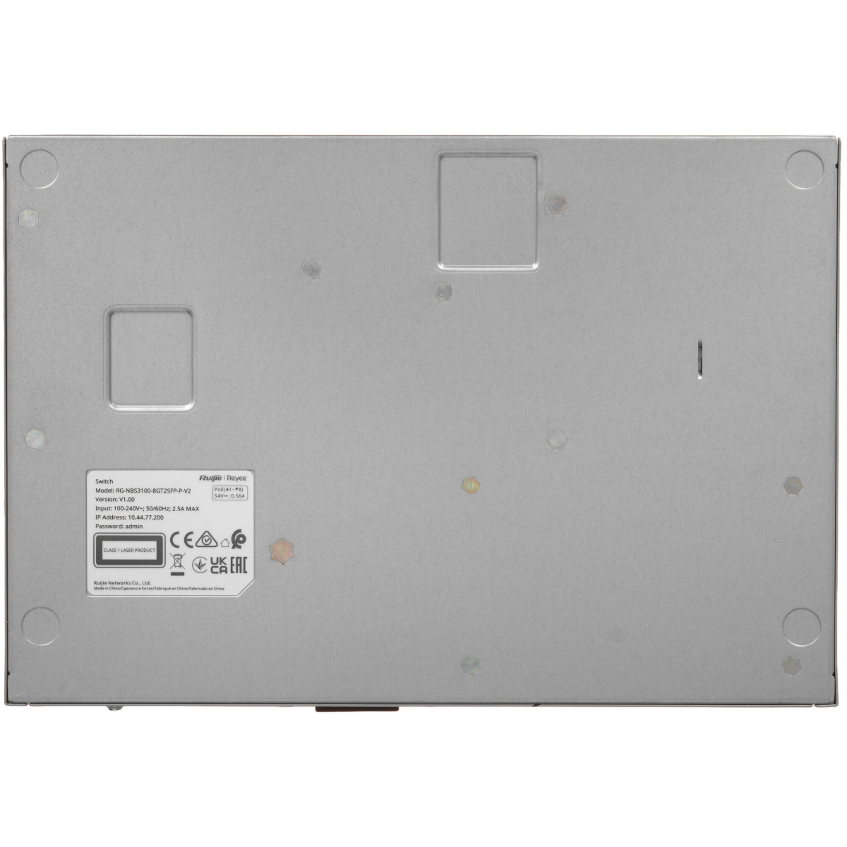 Коммутатор (свитч) Ruijie Reyee RG-NBS3100-8GT2SFP-P-V2 - фото 5