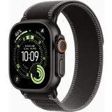 Умные часы Apple Watch Ultra 3 49mm Black Titanium Case with Black/Charcoal Trail Loop M/L (MF1H4) (MF1H4AF/A)