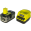 Аккумулятор + зарядное устройство RYOBI RC18120-140 - 5133003360 - фото 2