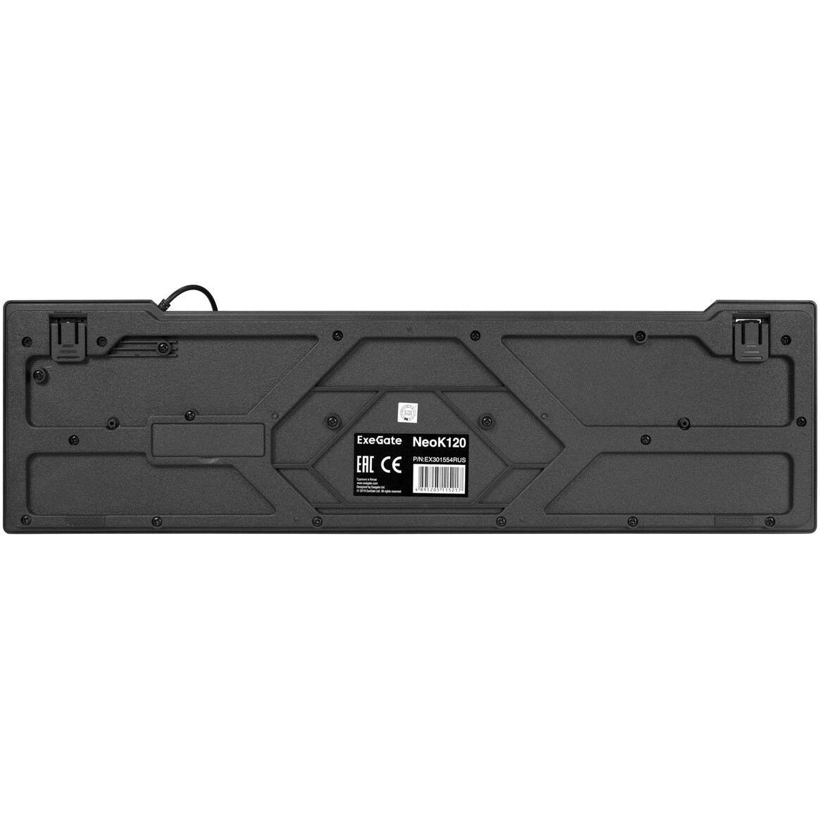 Клавиатура ExeGate Neo K120 Black - EX301554RUS - фото 4