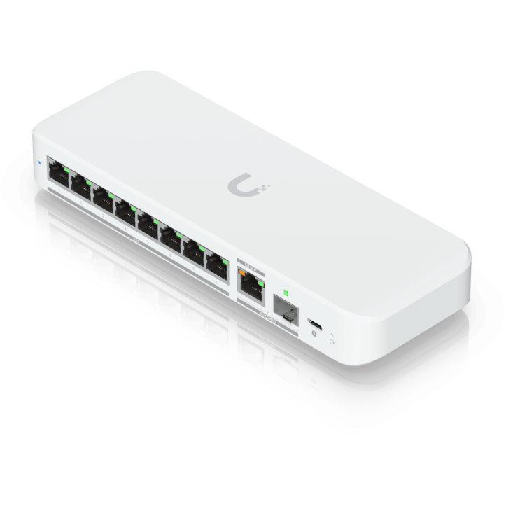 Коммутатор (свитч) Ubiquiti Switch Flex 2.5G - USW-Flex-2.5G-8 - фото 3