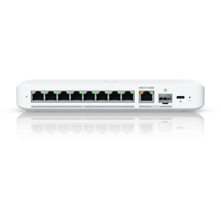Коммутатор (свитч) Ubiquiti Switch Flex 2.5G - USW-Flex-2.5G-8 - фото 5