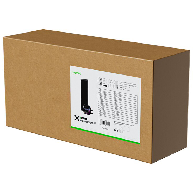 Система жидкостного охлаждения XASTRA Octant LS360-0F BK - LS360-BK0FXX-GL - фото 5