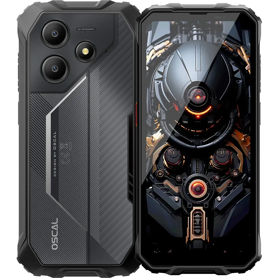 Смартфон Oscal MARINE 2 8/128GB Phantom Black - Marine 2 8+128GB Black