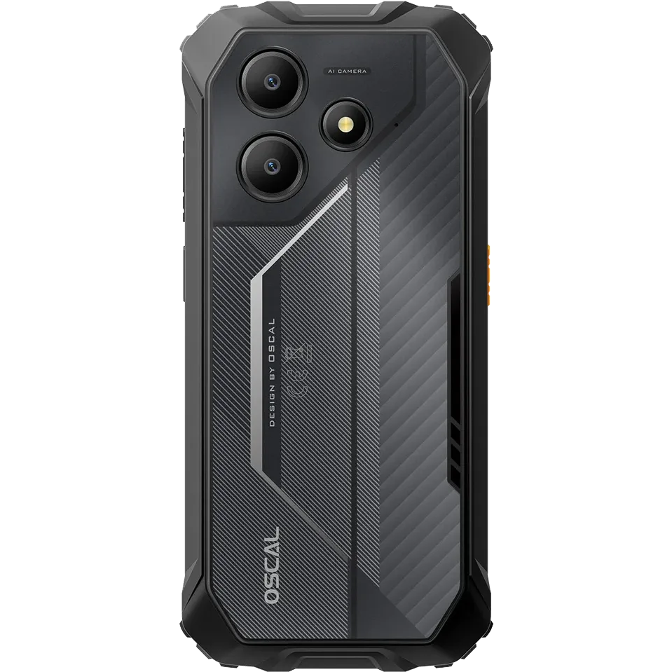 Смартфон Oscal MARINE 2 8/128GB Phantom Black - Marine 2 8+128GB Black - фото 5