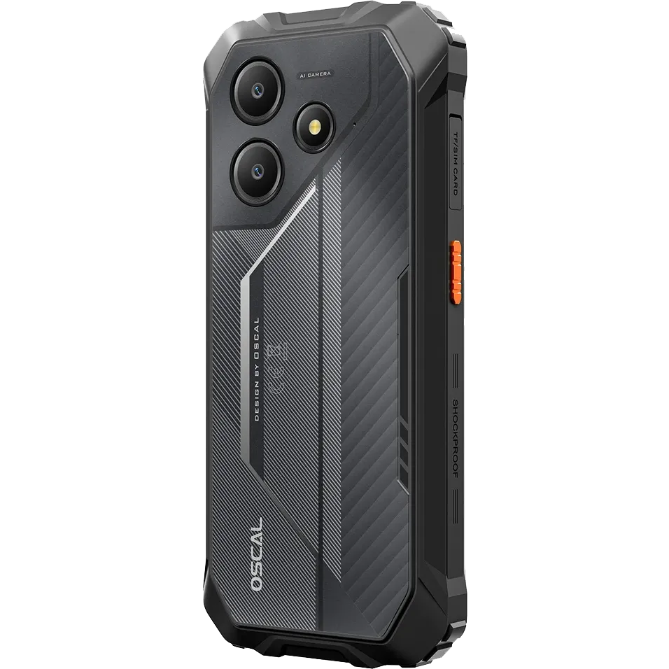 Смартфон Oscal MARINE 2 8/128GB Phantom Black - Marine 2 8+128GB Black - фото 6
