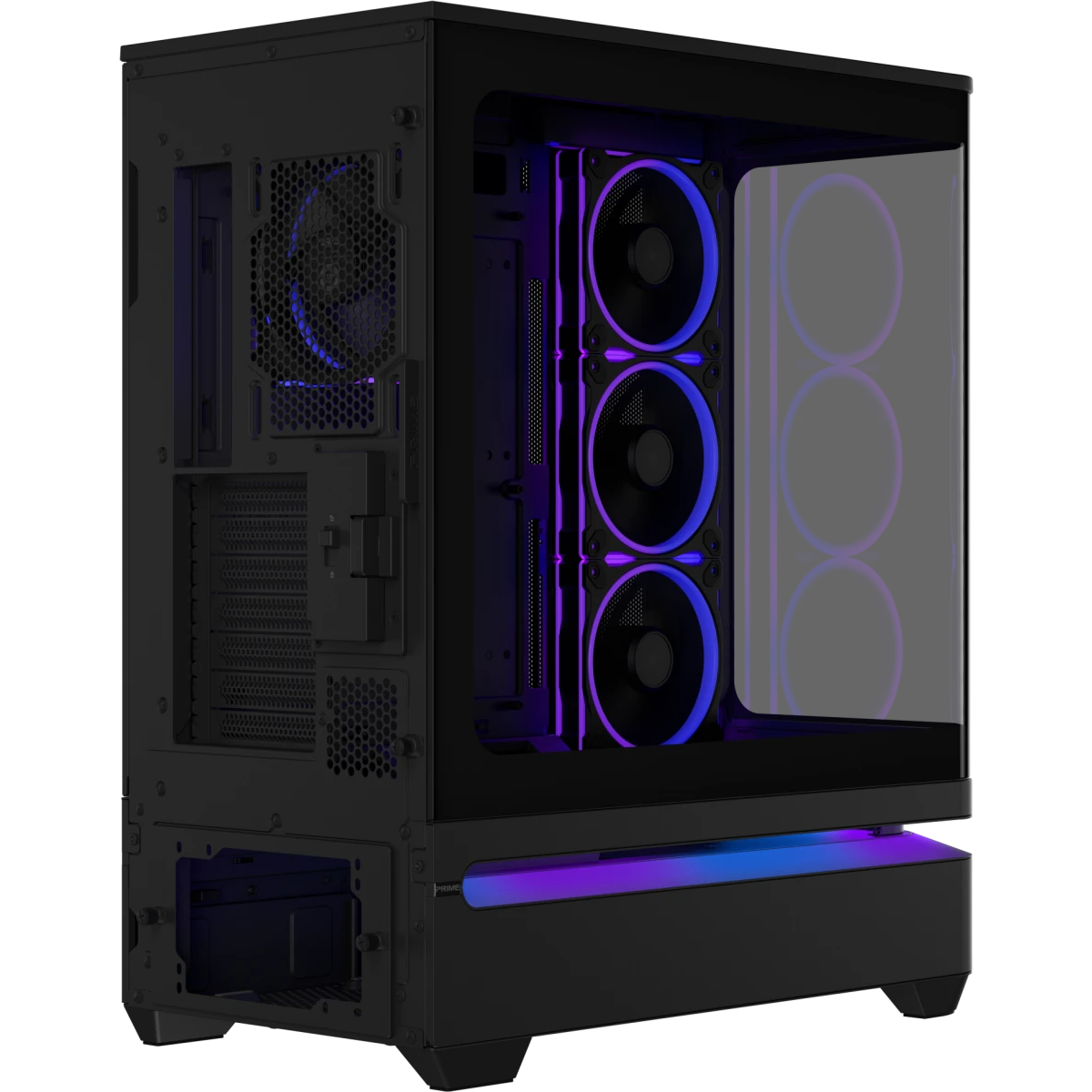 Корпус ASUS Prime AP304 TG ARGB Black - 90DC0110-B19000 - фото 10