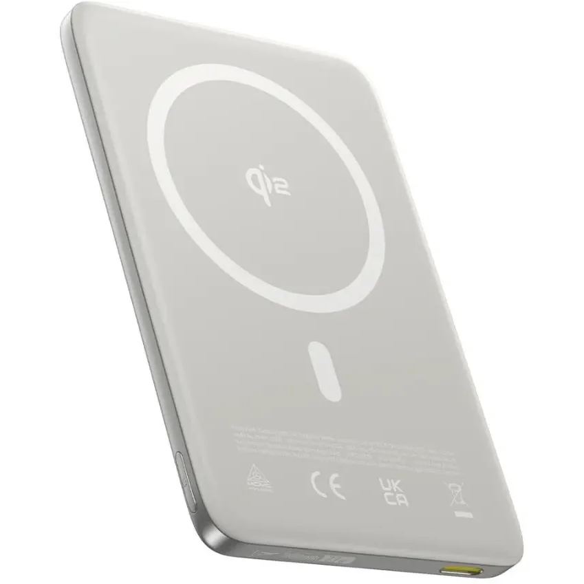 Внешний аккумулятор Baseus PicoGo Ultra-Slim Qi2 10000mAh 27W Titanium - E0027203