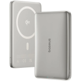Внешний аккумулятор Baseus PicoGo Ultra-Slim Qi2 10000mAh 27W Titanium (E0027203)