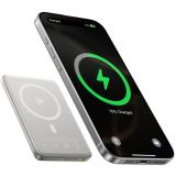 Внешний аккумулятор Baseus PicoGo Ultra-Slim Qi2 10000mAh 27W Titanium (E0027203)