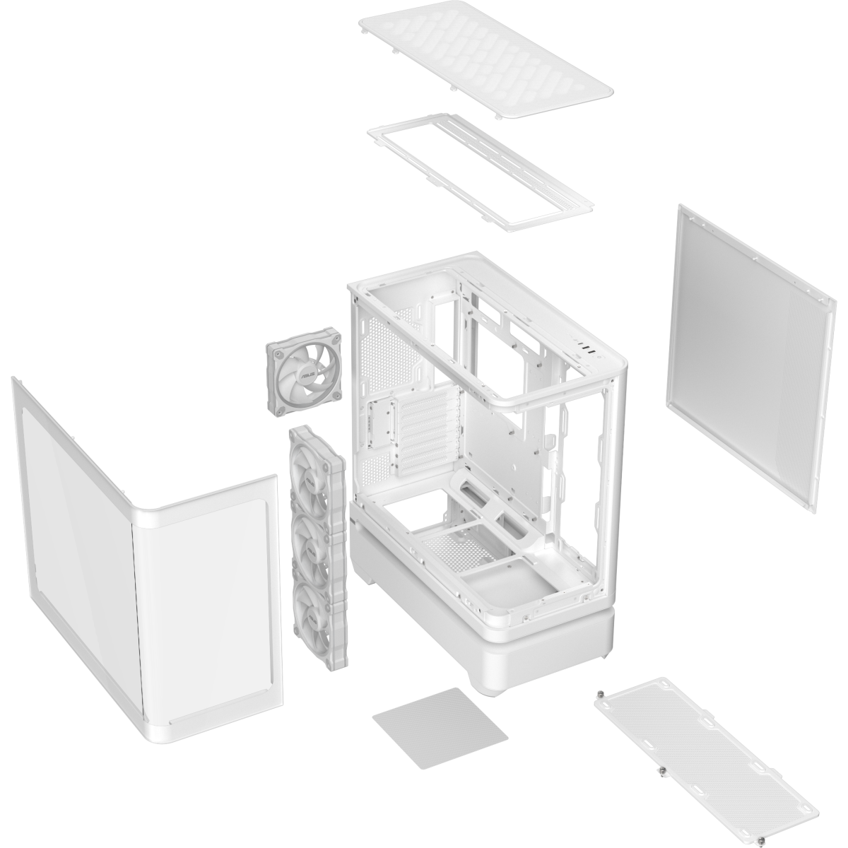 Корпус ASUS Prime AP304 TG ARGB White - 90DC0113-B19000 - фото 15