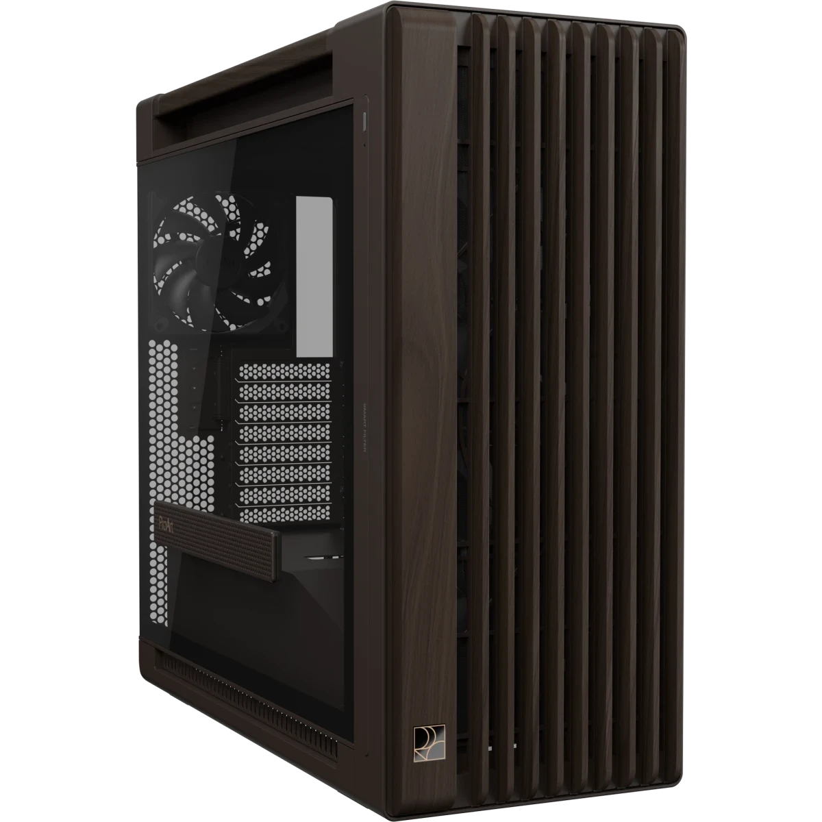 Корпус ASUS ProArt PA602 Wood Edition Tempered Glass Panel Retro Brown - 90DC00J8-B09000 - фото 2