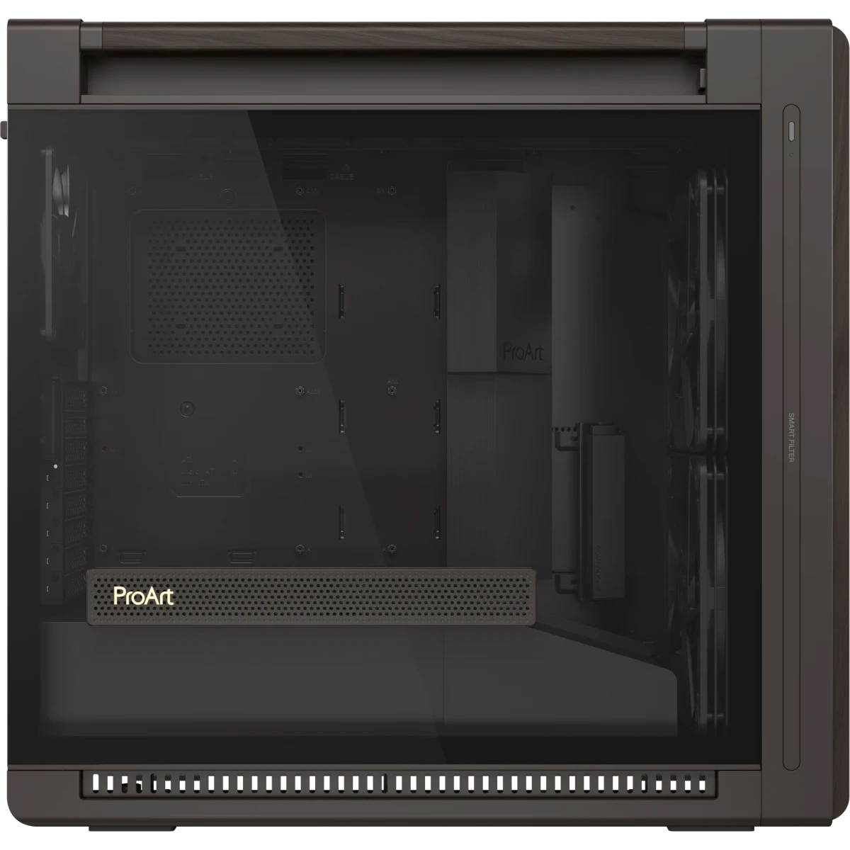 Корпус ASUS ProArt PA602 Wood Edition Tempered Glass Panel Retro Brown - 90DC00J8-B09000 - фото 7
