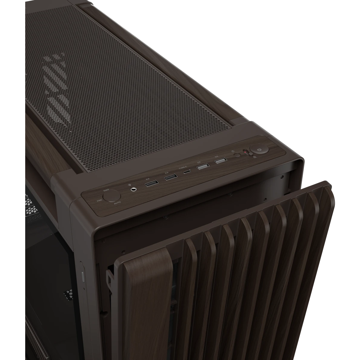 Корпус ASUS ProArt PA602 Wood Edition Tempered Glass Panel Retro Brown - 90DC00J8-B09000 - фото 10