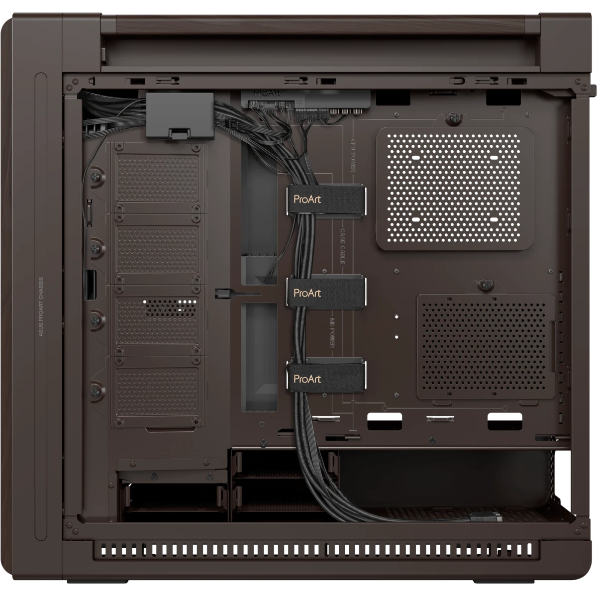 Корпус ASUS ProArt PA602 Wood Edition Tempered Glass Panel Retro Brown - 90DC00J8-B09000 - фото 14