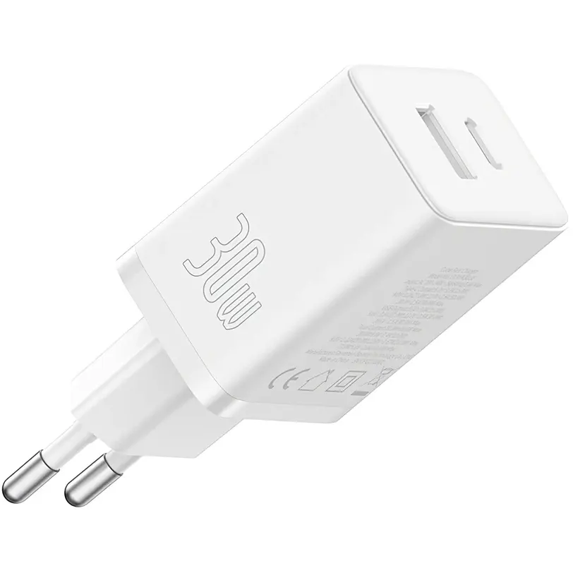 Сетевое зарядное устройство Baseus Cube 30W White - P10111404213-00 - фото 3