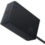 Сетевое зарядное устройство Baseus Digital GaN 240W Cluster Black (P10163901113-00)