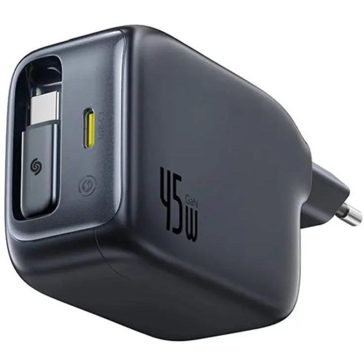 Сетевое зарядное устройство Baseus EnerCore CJ11 45W Black - E0120G00 - фото 2