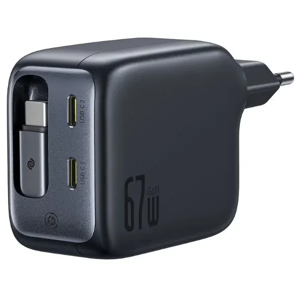 Сетевое зарядное устройство Baseus EnerCore CJ11 67W Black - E0121E00