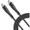 Кабель USB Type-C - USB Type-C, 1м, Stellarway STWPRO-CAB-C/C02-1-NLN Black - STWPRO-CAB-C/C02-1-NLN-Black