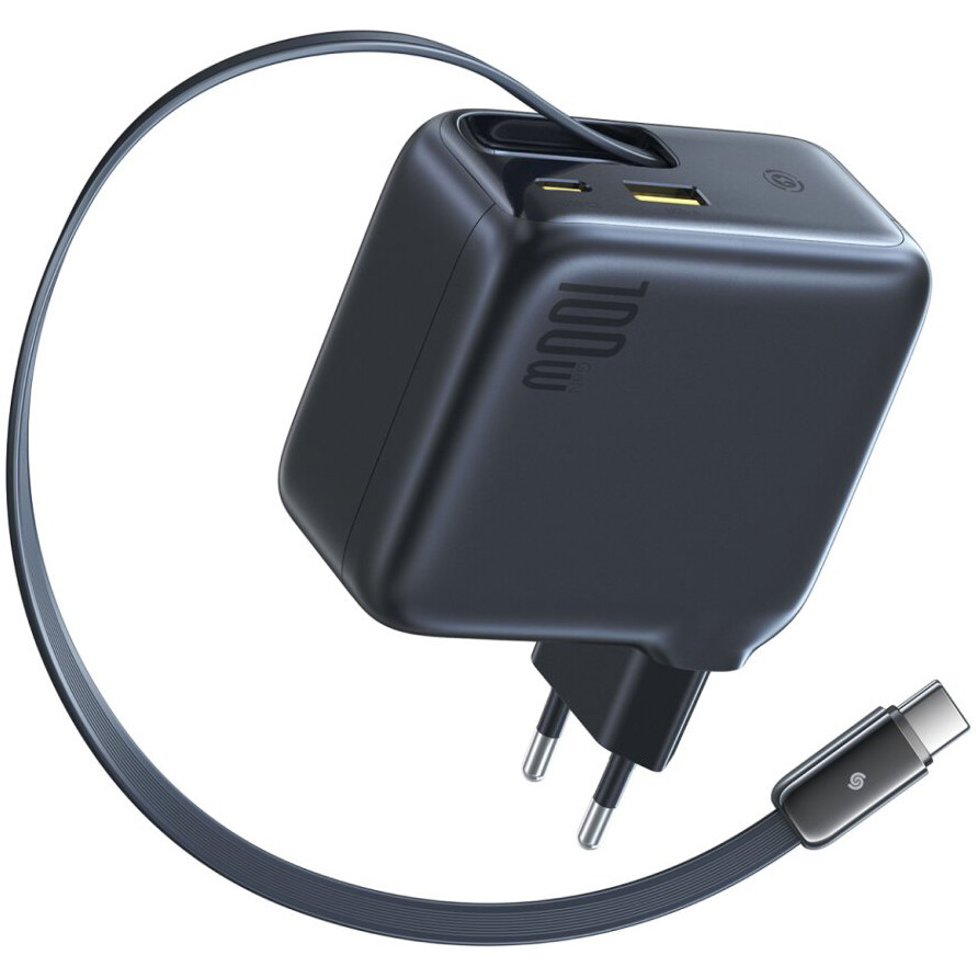 Сетевое зарядное устройство Baseus EnerCore CJ11 100W Black - E0120M00 - фото 3