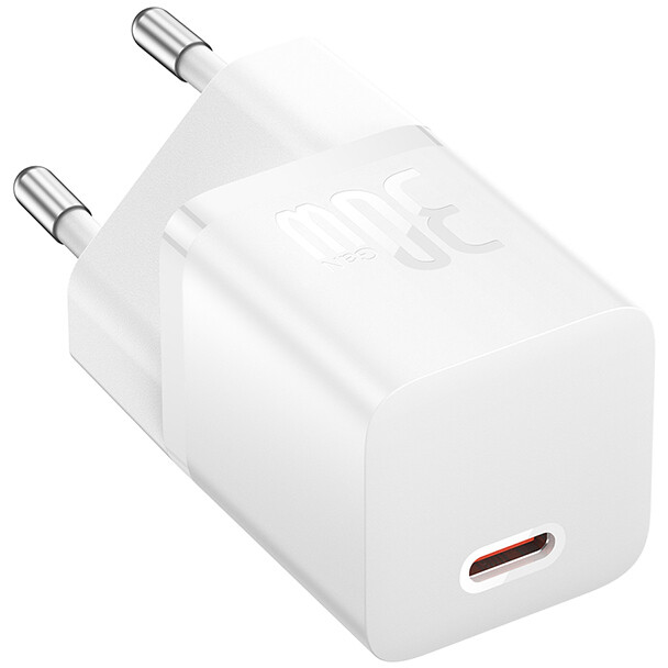 Сетевое зарядное устройство Baseus GaN5 Mini 30W White + Type-C Cable - P10110902213-00 - фото 3