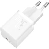 Сетевое зарядное устройство Baseus GaN5 Mini 30W White + Type-C Cable (P10110902213-00)