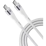 Кабель USB Type-C - USB Type-C, 1м, Stellarway STWPRO-CAB-C/C02-1-NLN White (STWPRO-CAB-C/C02-1-NLN-White)