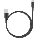 Кабель USB - USB Type-C, 1м, Stellarway STW-CAB-A/C-1-PVC Black (STW-CAB-A/C-1-PVC-Black)