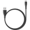 Кабель USB - USB Type-C, 1м, Stellarway STW-CAB-A/C-1-PVC Black - STW-CAB-A/C-1-PVC-Black