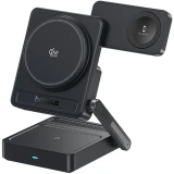Беспроводное зарядное устройство Baseus PicoGo AF21 3-in-1 35W Black (E0205401)