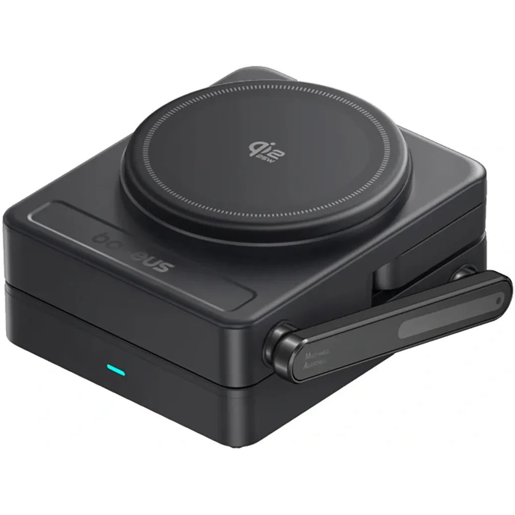 Беспроводное зарядное устройство Baseus PicoGo AF21 3-in-1 35W Black - E0205401 - фото 2