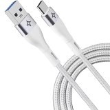 Кабель USB - USB Type-C, 1м, Stellarway STWPRO-CAB-A/C-1-NLN White (STWPRO-CAB-A/C-1-NLN-White)