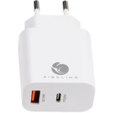 Сетевое зарядное устройство Zibelino ZC-MC-UA-PD-25W-WHT