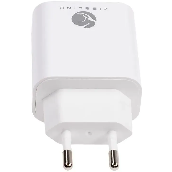 Сетевое зарядное устройство Zibelino ZC-MC-UA-PD-25W-WHT - фото 3