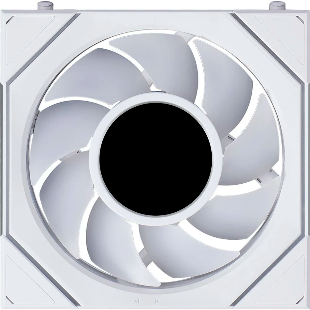 Вентилятор для корпуса Lian Li UNI Fan SL Infinity LCD Flex 120 White - G9F.12SLIND1F1W.R0 - фото 4