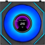 Вентилятор для корпуса Lian Li UNI Fan SL Infinity LCD Flex Reverse 120 Black (G9F.12RSLIND1F1B.R0)