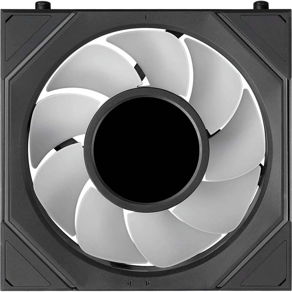 Вентилятор для корпуса Lian Li UNI Fan SL Infinity LCD Flex Reverse 120 Black - G9F.12RSLIND1F1B.R0 - фото 2