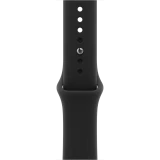 Умные часы Apple Watch Series 12 46mm Black Aluminium Case with Black Sport Band M/L (MJEL4)
