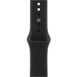 Умные часы Apple Watch Series 12 42mm Black Aluminium Case with Black Sport Band S/M (MJEA4)