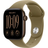Умные часы Apple Watch Series 12 42mm Dark Bronze Aluminium Case with Olive Sport Band S/M (MJEF4)
