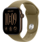 Умные часы Apple Watch Series 12 42mm Dark Bronze Aluminium Case with Olive Sport Band S/M (MJEF4)