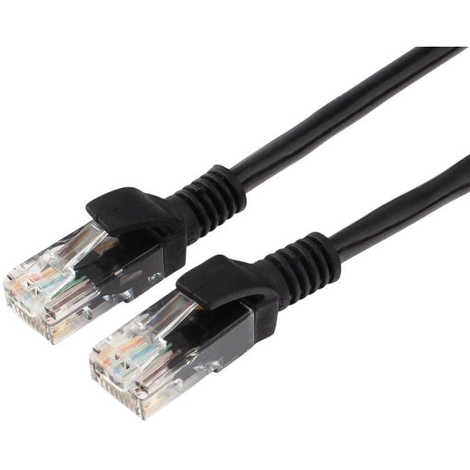 Патч-корд Cablexpert PP12-2M/BK-10, 2м (10 шт.)