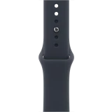 Умные часы Apple Watch Series 12 42mm Space Gray Aluminium Case with Navy Blue Sport Band S/M (MJE74)