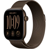 Умные часы Apple Watch Series 12 42mm Dark Bronze Aluminium Case with Dark Bronze Milanese Loop (MKDC4)