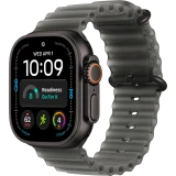 Умные часы Apple Watch Ultra 4 49mm Black Titanium Case with Translucent Black Ocean Band (MJAY4) (MJAY4LS/A)