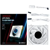 Вентилятор для корпуса Lian Li UNI Fan TL LCD Flex Reverse 120 White (G9F.12RTLLCD1F1W.R0)