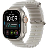 Умные часы Apple Watch Ultra 4 49mm Natural Titanium Case with Translucent Gray Ocean Band (MJAD4) (MJAD4LS/A)